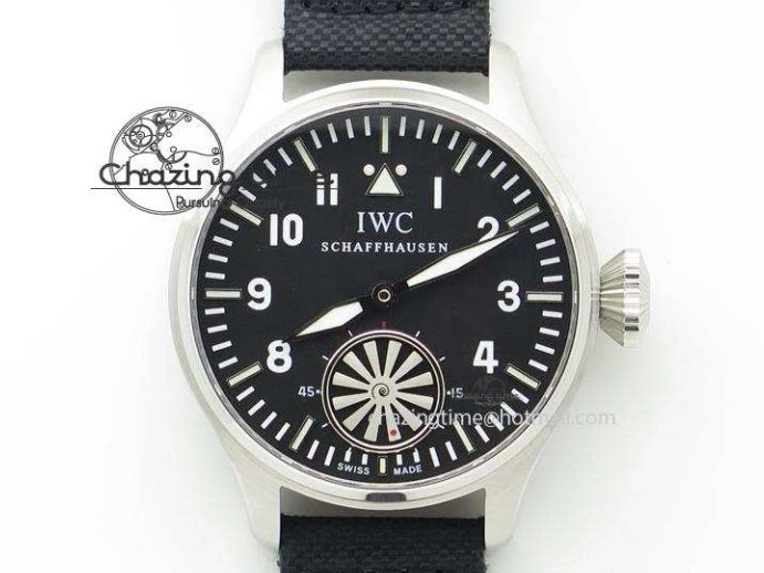 MIROTIME 1231 Pilot Mark XX IW328203 ZF 1:1 Best Edition Blue Dial on Dark Blue Leather Strap A Snug 7024